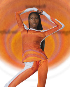 Orange Aura Pant