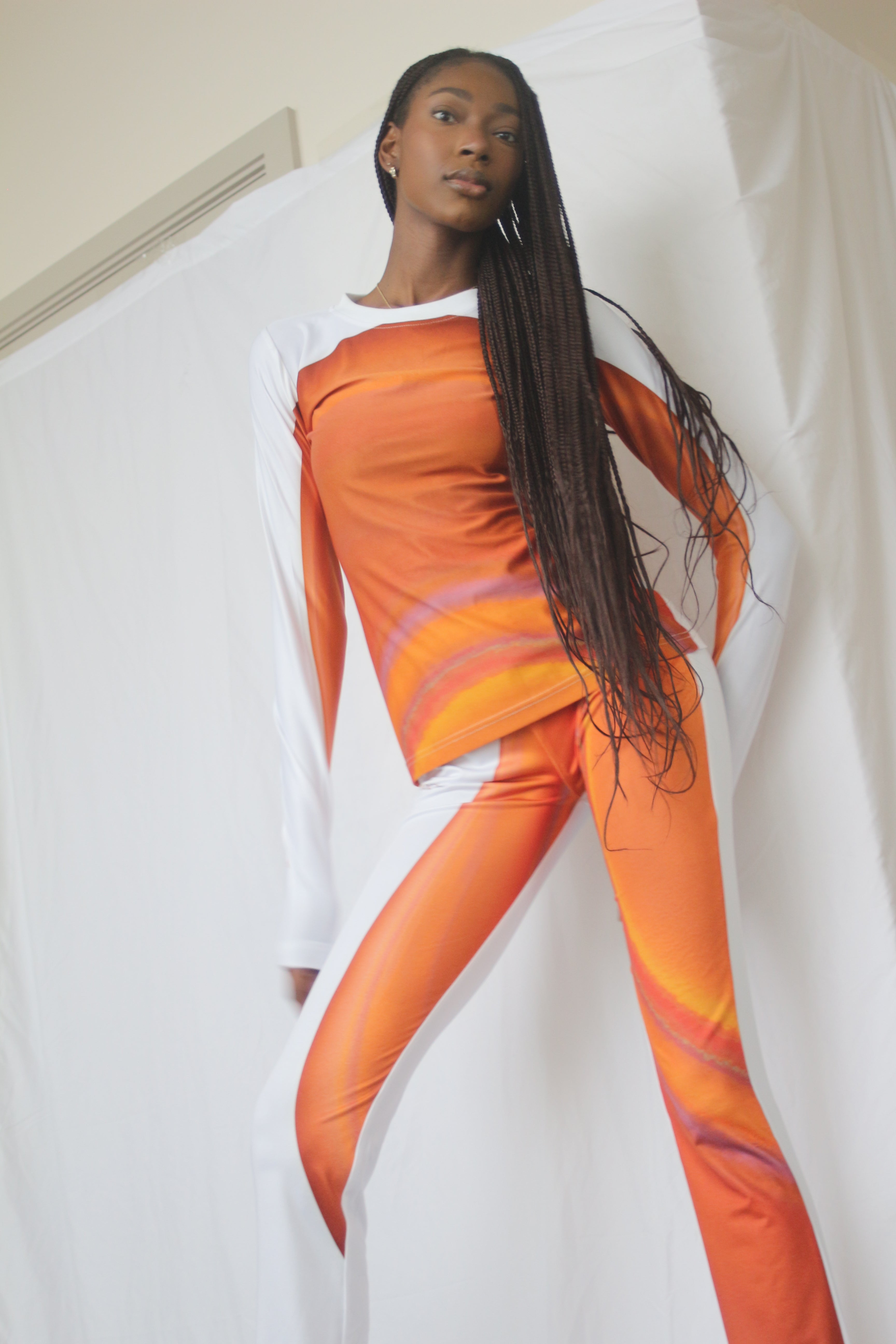 Orange Aura Pant