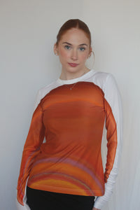 Orange Aura Long Sleeve